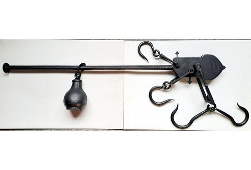 Antique butchers steelyard - butchers,