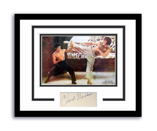 Chuck norris autograph - norris,