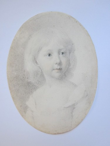 Antique georgian portrait - antique,