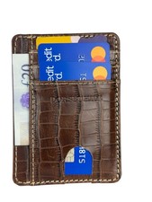rfid genuine leather smart