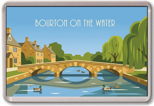 Fridge magnet bourton - bourton, on