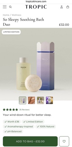 Tropic sleepy gift set - sleepy,