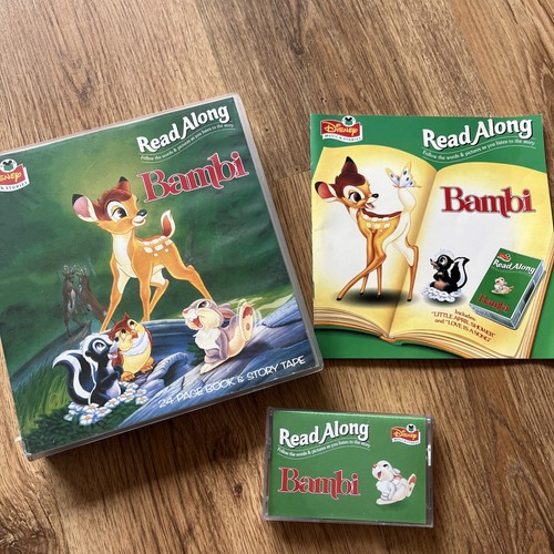 Read along bambi cassette - read,