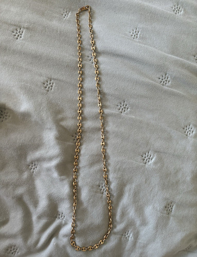 9ct 375 yellow gold anchor - 375,