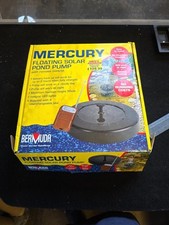 Bermuda Mercury Floating Solar Pond Aireator fountain REMOTE Easy Install FANCY