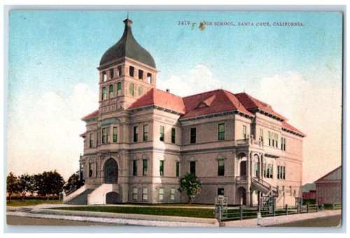 C1950 high school campus - c1950's,
