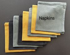Placemats and matching napkins