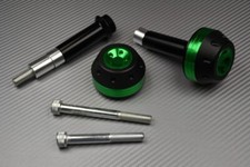 Green Pair of Frame Sliders /