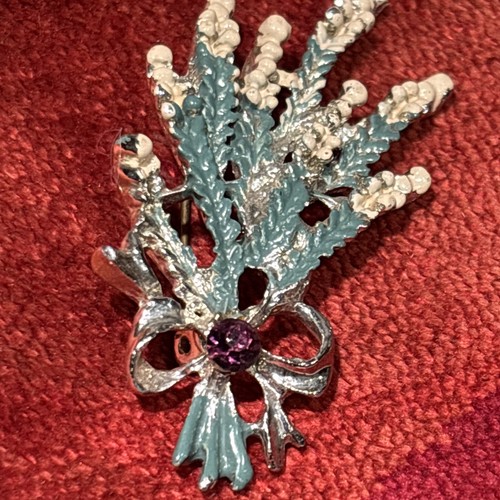 Vintage brooch sprig - vintage, of