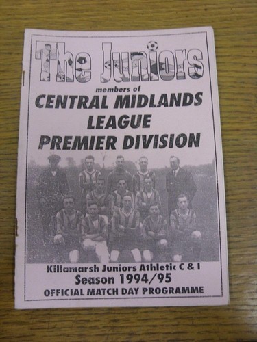 1995 killamarsh juniors - killamarsh,
