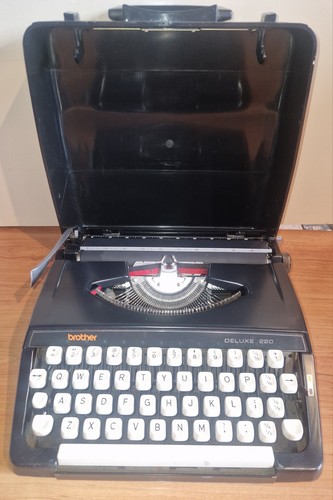 Vintage 1980s brother deluxe - vintage,