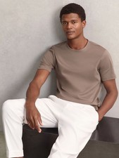 Reiss Unisex Brown T-shirt