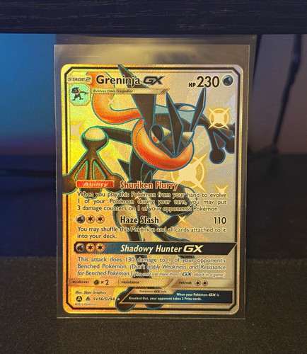 Pokémon tcg greninja - greninja, gx