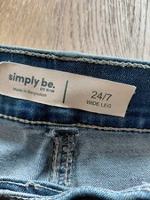 Simply Be Women's Blue Denim