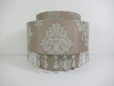 Beige Damask Style Fabric &