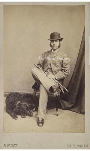 Cdv handsome man with sleeping - handsome,