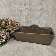 Wooden Cutlery / Knife box / Butlers box - Kitchenalia - Vintage- Farmhouse
