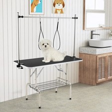 Foldable dog grooming table - grooming,