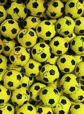 30 x CALLAWAY CHROME SOFT TRUVIS YELLOW & BLACK GOLF BALLS - CLEAN PRACTICE PLAY