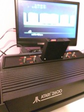 ATARI 2600 VADER NTSC Composite retro games joystick psu tv cable WORKING 1980s