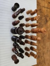 Vintage Saint George Pattern Chess Set Jaques Style King 65mm Height
