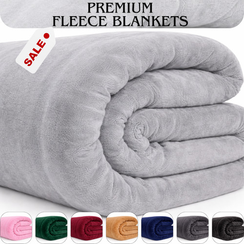 Flannel fleece blanket throw - flannel,