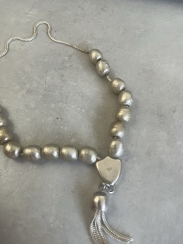 Vintage sterling silver worry - sterling,