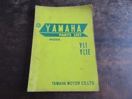 Yamaha yl1 yl1e - 1967, parts