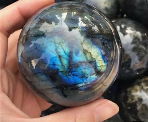 Large 425g rainbow labradorite - large,
