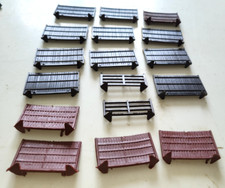 MERIT MODELS -WOODEN FENCE PANELS, FIELD GATES OO/HO GAUGE 1:76 