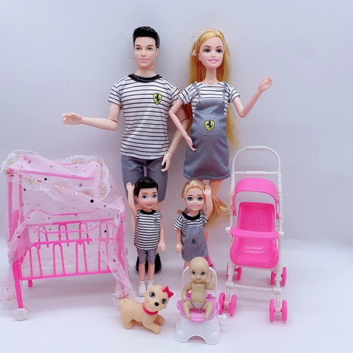 Barbie happy family pregnant - barbie,