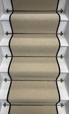 Herringbone Chalk Beige Wool