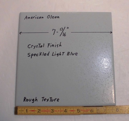 Speckled light blue 8 - 1, 8"