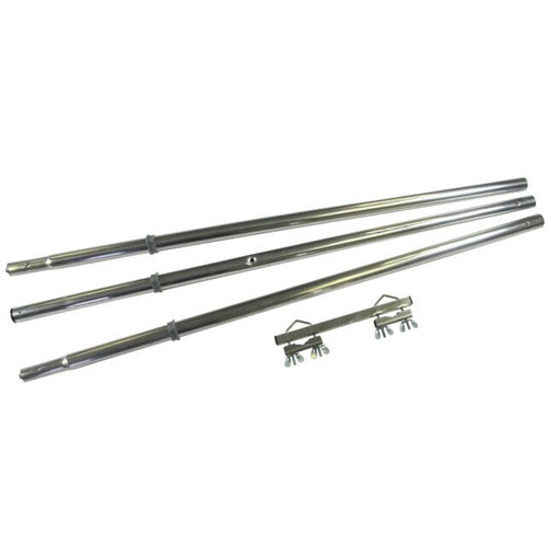Caravan aerial mast - caravan, tv