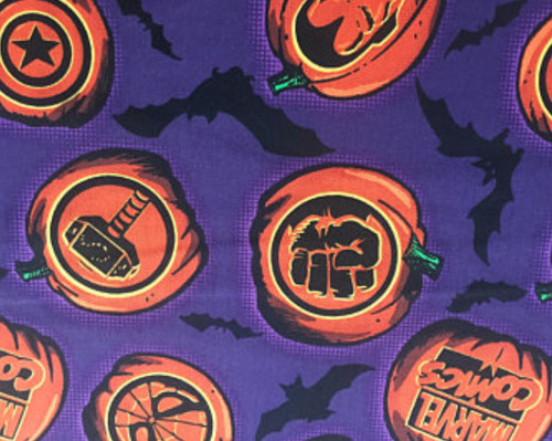 Marvel halloween fabric - marvel,