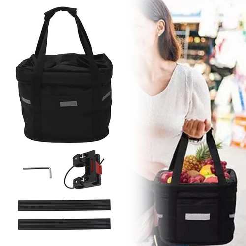Oxford cloth bicycle basket - cloth,