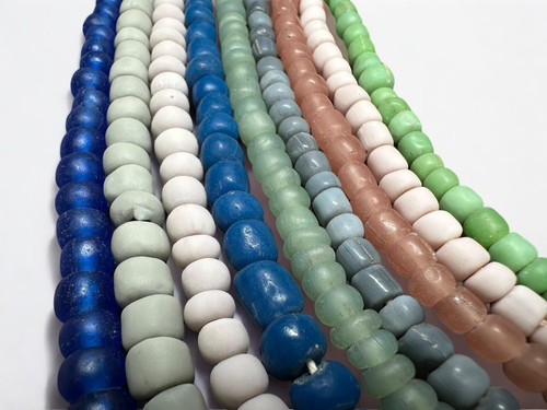 Handmade java glass beads - handmade,