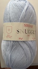 5 X Sirdar Snuggly 50g Pastel Blue 0321