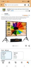 TOWOND Projector Screen and