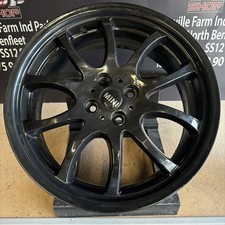 1x Mini R50 R56 JCW Wheel Alloy Rim Black 18" 7J ET:52 Double Spoke R105 6778428