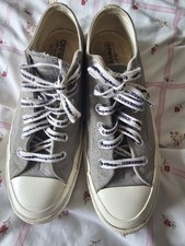 Converse Pumps Grey Suede Size 7.5