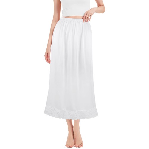 Women satin half - half, slip