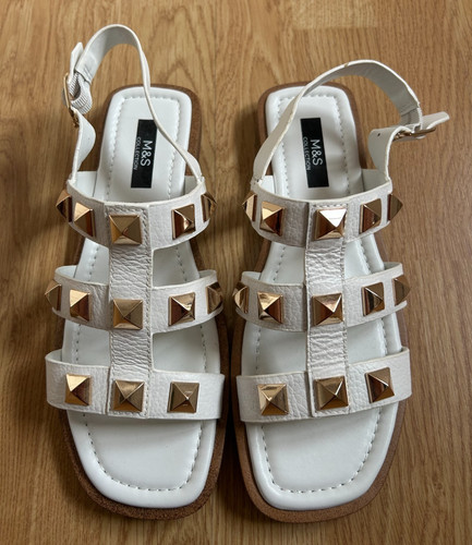 New white studded - new, m&s