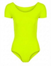 Short Sleeve Leotard Girls