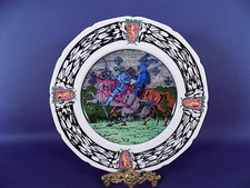 Antique Royal Doulton King Arthur Knights or Tournament Plate