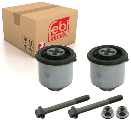 Rear axle beam - mounting, kit