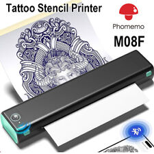 Phomemo M08F Wireless Tattoo Transfer Stencil Printer Thermal Tattoo Machine LOT
