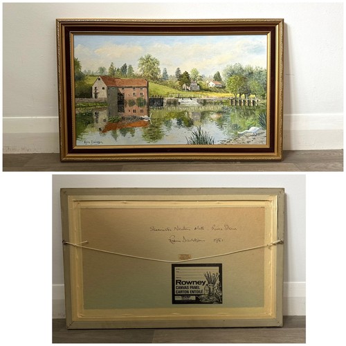Robin davidson original oil - robin,