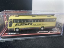 Corgi OOC 43805 - Plaxton Excalibur Volvo B10M Coach - Flights Travel Bus - 1:76