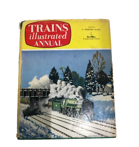 Vintage railway train book - vintage,